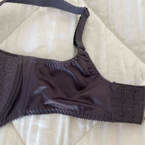 EMPREINTE Dark Purple Textured Bra - Picture 3 of 7